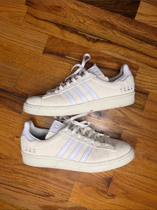 adidas Originals Other - adidas Originals Campus Off White Suede Low-Top Sneakers